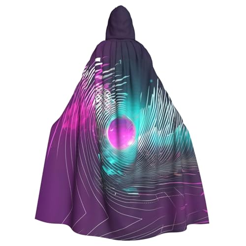 Unisex Halloween Kapuzenumhang – Musik-Soundwelle, Volldruck, Erwachsenenkostüm, Umhang für Cosplay, Party und Themenveranstaltungen Unisex Halloween Kapuzenumhang – Musik-Soundwelle, Volldruck, Erwachsenenkostüm, Umhang für Cosplay, Party und Themenveranstaltungen von CPyuqw