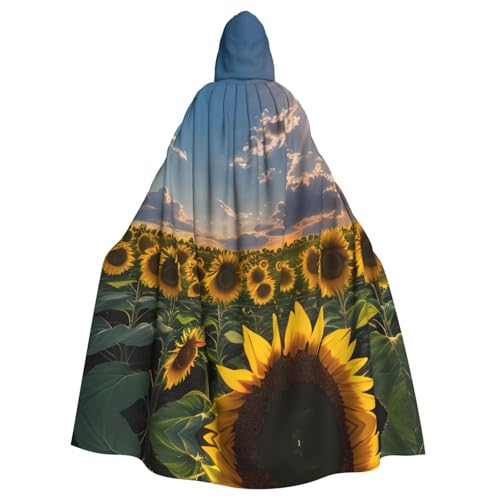 Unisex Halloween Kapuzenumhang – Sonnenblumen, Sonnenlicht, Volldruck, Erwachsenenkostüm, Umhang für Cosplay, Party und Themenveranstaltungen Unisex Halloween Kapuzenumhang – Sonnenblumen, Sonnenlicht, Volldruck, Erwachsenenkostüm, Umhang für Cosplay, Party und Themenveranstaltungen von CPyuqw