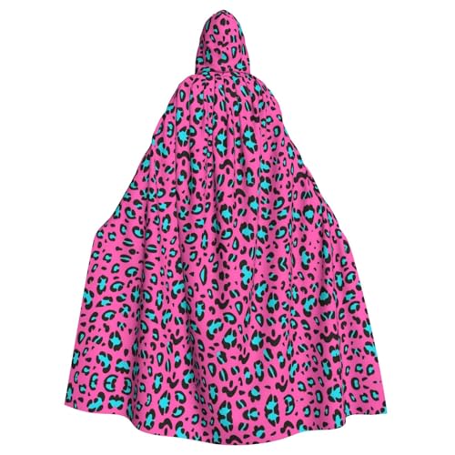 Unisex Halloween Kapuzenumhang – niedlicher Leoparden-Volldruck, Erwachsenenkostüm, Umhang für Cosplay, Party und Themenveranstaltungen Unisex Halloween Kapuzenumhang – niedlicher Leoparden-Volldruck, Erwachsenenkostüm, Umhang für Cosplay, Party und Themenveranstaltungen von CPyuqw