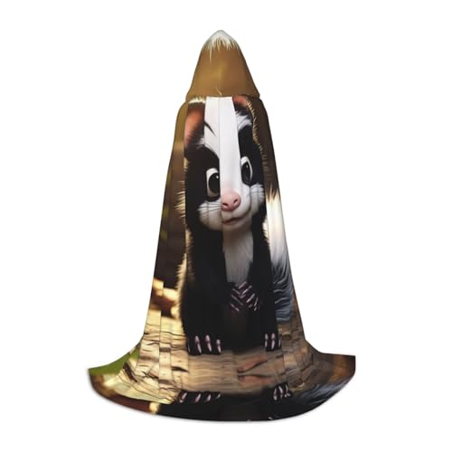 Dein umhang. Einen Delphin Spielen Halloween Kapuzenumhang - Zauberer Tunika Kapuzenrobe Halloween Umhang Cosplay Kostüme(Mouse,Large) von CQAHDSEVF