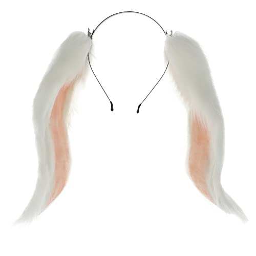 CQEAZ Cosplay-Kostüm, Hasenohr-Stirnband, süßes Zubehör, Cosplay-Ohren, Pelzanzug, Maskerade, Halloween, Cosplay-Party CQEAZ Cosplay-Kostüm, Hasenohr-Stirnband, süßes Zubehör, Cosplay-Ohren, Pelzanzug, Maskerade, Halloween, Cosplay-Party von CQEAZ