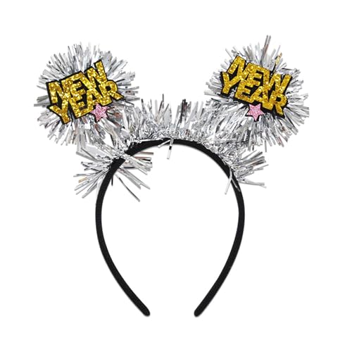 CQEAZ Familien-Stirnband für Silvester, Pailletten-Haarband, Weihnachten, Party, Urlaub, Haarreif für Festivals, Versammlungen, Partyhaarband CQEAZ Familien-Stirnband für Silvester, Pailletten-Haarband, Weihnachten, Party, Urlaub, Haarreif für Festivals, Versammlungen, Partyhaarband von CQEAZ