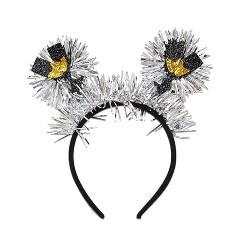CQEAZ Familien-Stirnband für Silvester, Pailletten-Haarband, Weihnachten, Party, Urlaub, Haarreif für Festivals, Versammlungen, Partyhaarband CQEAZ Familien-Stirnband für Silvester, Pailletten-Haarband, Weihnachten, Party, Urlaub, Haarreif für Festivals, Versammlungen, Partyhaarband von CQEAZ