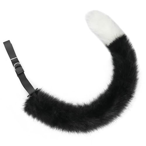 CQEAZ Fuchs-Ohr-Stirnband mit Schwanz, Füchsen, Katzen, Ohren und Schwanz, Set für Halloween, Cosplay, Party, Katzenkostüm, Zubehör, Kinder, Erwachsene, Katzenschwanz CQEAZ Fuchs-Ohr-Stirnband mit Schwanz, Füchsen, Katzen, Ohren und Schwanz, Set für Halloween, Cosplay, Party, Katzenkostüm, Zubehör, Kinder, Erwachsene, Katzenschwanz von CQEAZ