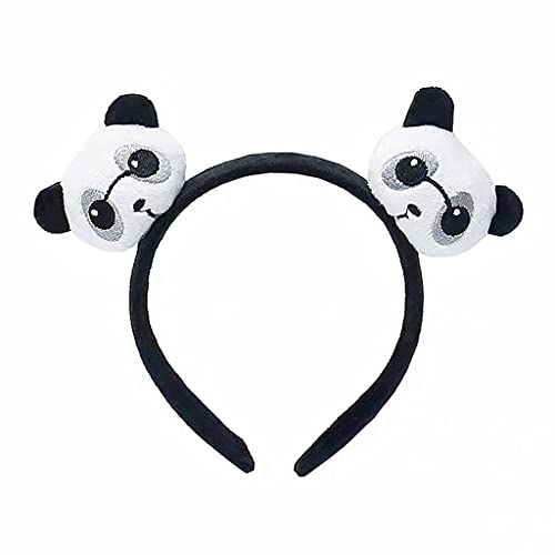 CQEAZ Panda-Stirnband-Brosche für Mädchen, Rollenspiel, Kopfschmuck, Haarig, Cartoon-Kostüm, Zubehör für Frauen, Weihnachtsgeschenke, Panda-Plüsch-Brosche CQEAZ Panda-Stirnband-Brosche für Mädchen, Rollenspiel, Kopfschmuck, Haarig, Cartoon-Kostüm, Zubehör für Frauen, Weihnachtsgeschenke, Panda-Plüsch-Brosche von CQEAZ