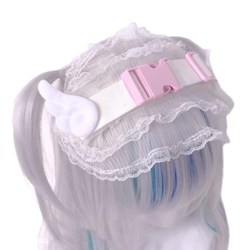 Gothic Kopfschmuck Dienstmädchen Spitze Haarschmuck Niedlich Cosplay Stirnbänder Süßes Haarband für Kleid Anime Cosplay Dienstmädchen Stirnband Spitze Gothic Kopfschmuck Dienstmädchen Spitze Haarschmuck Niedlich Cosplay Stirnbänder Süßes Haarband für Kleid Anime Cosplay Dienstmädchen Stirnband Spitze von CQEAZ