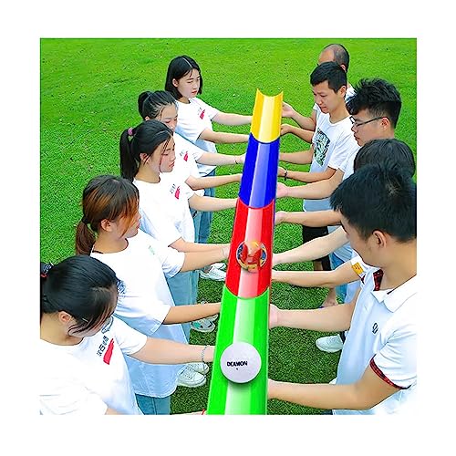 Teamwork-Spiele Pipeline-Challenge-Spiel, Teambuilding-Spiele für die Arbeit, Teamwork-Gruppenaktivitäten, Hand-Auge-Koordinationsspiele von CQLXZ