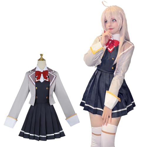 CR ROLECOS Anime Alya Sometimes Hides Her Feelings in Russian Cosplay Kostüm Outfit Alisa Mikhailova Kujou Uniform Komplettes Set Halloween XXL CR ROLECOS Anime Alya Sometimes Hides Her Feelings in Russian Cosplay Kostüm Outfit Alisa Mikhailova Kujou Uniform Komplettes Set Halloween XXL von CR ROLECOS