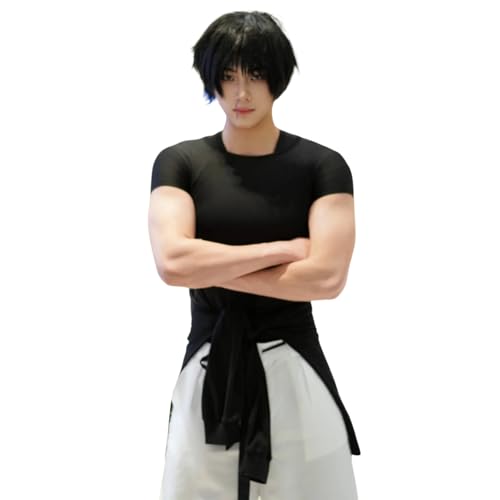 CR ROLECOS Anime Jujutsu Kaisen Cosplay Fushiguro Toji-Kostüm aus dem Kostüm Männer Fasching Karneval Party-Outfits L von CR ROLECOS