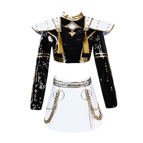 CR ROLECOS Hunter x Hunter Cosplay Zoey Cosplay Zoe Kostüm Outfit Bühnenkostüme Spielfigur Zoe Uniform Komplettes Set Dress Up Anzug Halloween Party Karneval XL von CR ROLECOS
