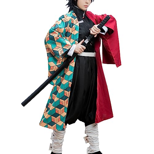 CR ROLECOS Slayer Cosplay Kostüm Tomioka Giyuu Anime Halloween Kostüm XL CR ROLECOS Slayer Cosplay Kostüm Tomioka Giyuu Anime Halloween Kostüm XL von CR ROLECOS