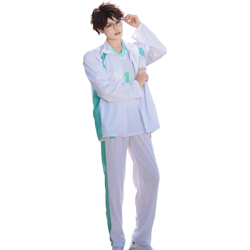 CR ROLECOS Haikyuu!! Cosplay Aoba Johsai High School Cosplay Ikawa Tooru Cosplay Kostüm Volleyball Club Jersey Uniform Sets Erwachsene L CR ROLECOS Haikyuu!! Cosplay Aoba Johsai High School Cosplay Ikawa Tooru Cosplay Kostüm Volleyball Club Jersey Uniform Sets Erwachsene L von CR ROLECOS