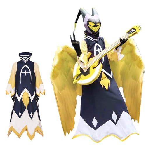 CR ROLECOS Hazbin Hotel Alastor cosplay character is anime costumes cosplay Adam The Exorcis hazbin hotel cos suits with gloves L CR ROLECOS Hazbin Hotel Alastor cosplay character is anime costumes cosplay Adam The Exorcis hazbin hotel cos suits with gloves L von CR ROLECOS