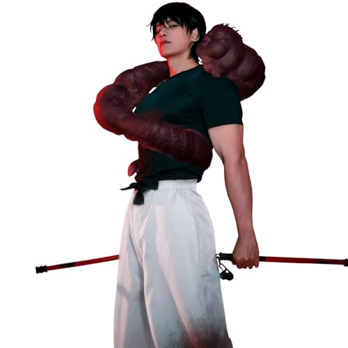 CR ROLECOS Gojo Satoru Uniform Cosplay Outfit Halloween Anime Top Hose Komplettes Set S von CR ROLECOS