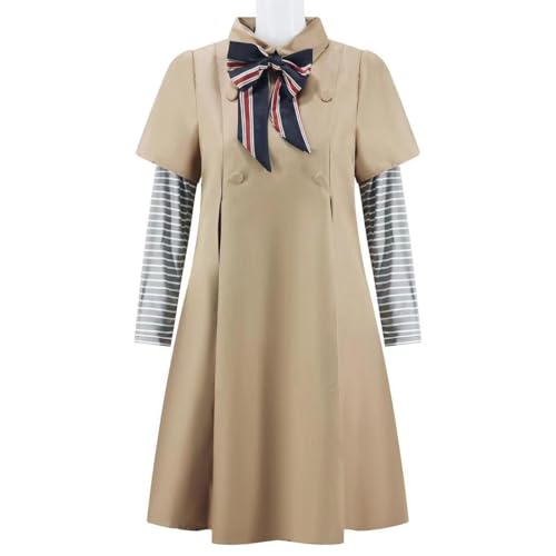 CR ROLECOS Megan Movie Kostüm Cosplay Outfits Kleid, M3Gans Schuluniform Halloween Cosplay Kleidung S CR ROLECOS Megan Movie Kostüm Cosplay Outfits Kleid, M3Gans Schuluniform Halloween Cosplay Kleidung S von CR ROLECOS