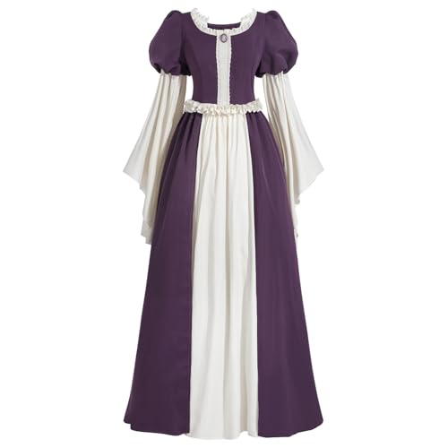 CR ROLECOS Renaissance-Kleid für Damen, ausgestellte Ärmel, Mittelalter-Kostüm, Vintage-Renaissance-Kleid, Kleid, Größe S CR ROLECOS Renaissance-Kleid für Damen, ausgestellte Ärmel, Mittelalter-Kostüm, Vintage-Renaissance-Kleid, Kleid, Größe S von CR ROLECOS