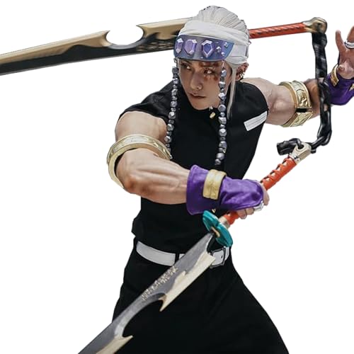 CR ROLECOS Tengen Uzui Cosplay-Outfit, Unterhaltung, District Arc, Cosplay, Herren, Erwachsene, Anime, Halloween-Kostüm, Größe S CR ROLECOS Tengen Uzui Cosplay-Outfit, Unterhaltung, District Arc, Cosplay, Herren, Erwachsene, Anime, Halloween-Kostüm, Größe S von CR ROLECOS