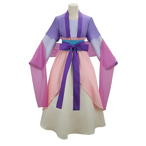 CR ROLECOS The Apothecary Diaries Maomao Cosplay Apotheker Violett Maomao Kostüm Kleider Full Set Halloween Karneval Party Komplett Outfit M von CR ROLECOS