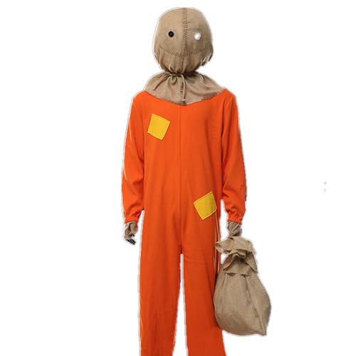 CR ROLECOS Trick 'r Treat Cosplay Halloween Cosplay Kostüm Komplettset für Erwachsene – Halloween Karneval Party XXL CR ROLECOS Trick 'r Treat Cosplay Halloween Cosplay Kostüm Komplettset für Erwachsene – Halloween Karneval Party XXL von CR ROLECOS