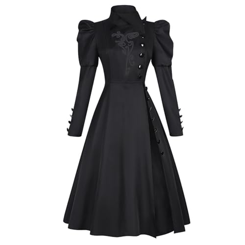 CR ROLECOS Wicked Cosplay Elphaba Cosplay Kostüm Elphaba Schwarz Kleid Langarm Kleid für Halloween Party XXL CR ROLECOS Wicked Cosplay Elphaba Cosplay Kostüm Elphaba Schwarz Kleid Langarm Kleid für Halloween Party XXL von CR ROLECOS
