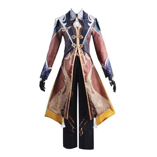 CR ROLECOS Zhongli Cosplay Spielcharakter Zhongli Kostüm Outfit Uniform Komplettes Set Halloween Party Karneval Dress Up Anzug XXL CR ROLECOS Zhongli Cosplay Spielcharakter Zhongli Kostüm Outfit Uniform Komplettes Set Halloween Party Karneval Dress Up Anzug XXL von CR ROLECOS