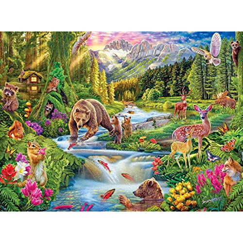 Cra-Z-Art - RoseArt – Puzzle-Sammler – Wild Frontier – 1000-teiliges Puzzle von CRA-Z-ART