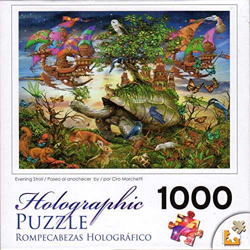 Holographic Jigsaw Puzzle 1000 Pieces 20"X27"-Evening Stroll von CRA-Z-ART