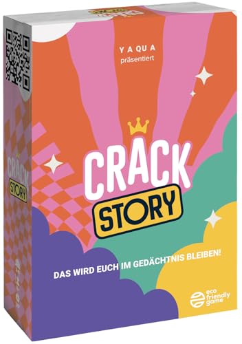 CRACK STORY I EIN unterhaltsames Spiel für Jede Gelegenheit I ob mit Freunden, der Familie oder bei Einer spontanen Runde I Kartenspiel I 2-8 Spieler I Brettspiele ab 10 Jahre I 30+ Minuten I Deutsch CRACK STORY I EIN unterhaltsames Spiel für Jede Gelegenheit I ob mit Freunden, der Familie oder bei Einer spontanen Runde I Kartenspiel I 2-8 Spieler I Brettspiele ab 10 Jahre I 30+ Minuten I Deutsch von CRACK STORY