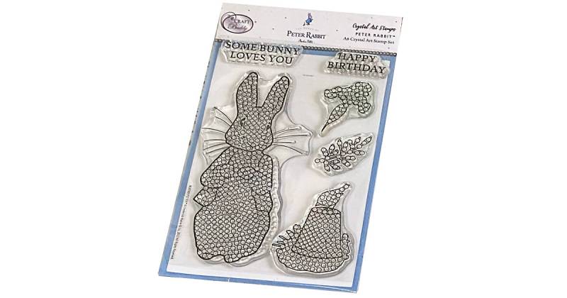 Peter Rabbit - Crystal Art A6 Stempelset von CRAFT Buddy