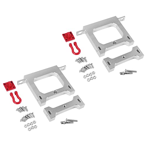 CRAKES 2 x Metall-Strahl + Stoßfängerstück hinten für LKW B14 B24 B36 C14 C24 1/16 RC von CRAKES