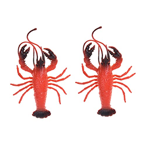 CRAKES 2X Lobster Modell Simulation Kinder Spielzeug - Rot von CRAKES