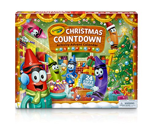 Crayola 04–6808-u-000 Weihnachten Advent Kalender Kit von CRAYOLA