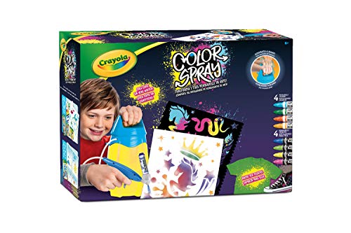 Crayola 25-7374 Flasche Color Spray, verwandelt Marker in Sprühkunst, Multicolor, 22-teiliges Set von CRAYOLA