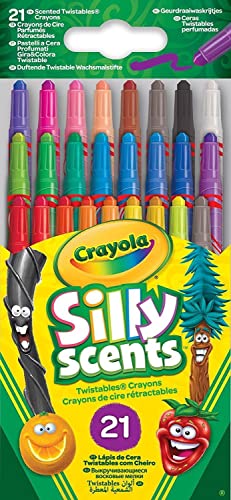 CRAYOLA 52-9621-E-000 21 Silly Scents Duftende Twistable Wachsmalstifte CRAYOLA 52-9621-E-000 21 Silly Scents Duftende Twistable Wachsmalstifte von CRAYOLA