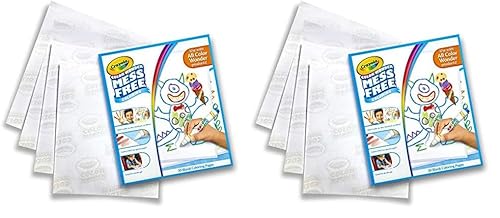 CRAYOLA - Color Wonder Nachfüllalbum, 30 Seiten, zur Verwendung mit Color Wonder und StampaMagici Produkten (Packung mit 2) von CRAYOLA
