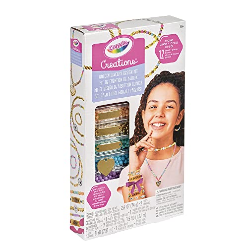 CRAYOLA Creations - Set Kreiere deinen wertvollen Schmuck selbst, kreative Beschäftigung und Geschenk für Mädchen, ab 8 Jahren, 04-2921 CRAYOLA Creations - Set Kreiere deinen wertvollen Schmuck selbst, kreative Beschäftigung und Geschenk für Mädchen, ab 8 Jahren, 04-2921 von CRAYOLA