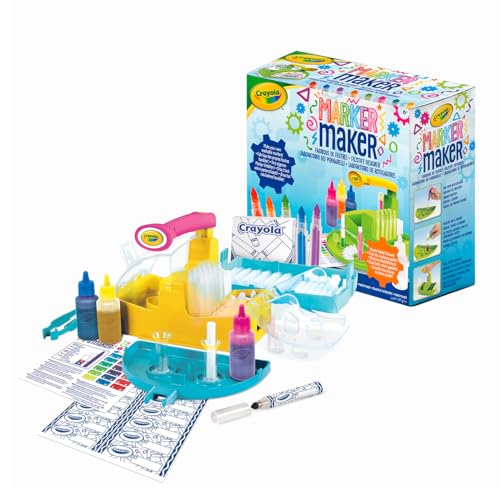 CRAYOLA - Labor für Buntstifte, Kreative Aktivität und Geschenk für Kinder, Marker Maker, International Version, 25-5960 CRAYOLA - Labor für Buntstifte, Kreative Aktivität und Geschenk für Kinder, Marker Maker, International Version, 25-5960 von CRAYOLA