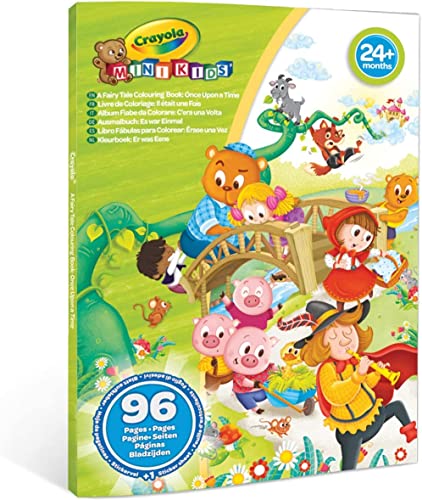Crayola Mini Kids - Es gab Einmal Malbuch, 96 Seiten und 1 Aufkleberblatt, kreative und pädagogische Aktivität für Kinder ab 24 Monaten, 25-1081 Crayola Mini Kids - Es gab Einmal Malbuch, 96 Seiten und 1 Aufkleberblatt, kreative und pädagogische Aktivität für Kinder ab 24 Monaten, 25-1081 von CRAYOLA