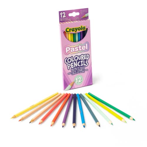 CRAYOLA Pastel, Buntstifte zum Zeichnen, 12er-Pack, für Schule und Freizeit, 12 Pastellfarben, 68-3366 CRAYOLA Pastel, Buntstifte zum Zeichnen, 12er-Pack, für Schule und Freizeit, 12 Pastellfarben, 68-3366 von CRAYOLA
