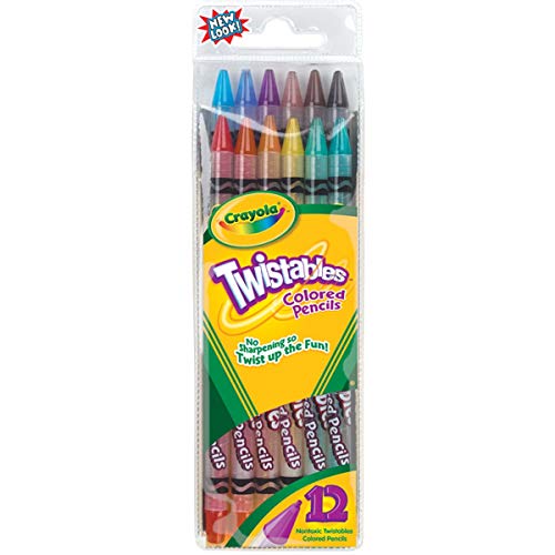 CRAYOLA TWISTABLES 12 CT COLORED CRAYOLA TWISTABLES 12 CT COLORED von CRAYOLA