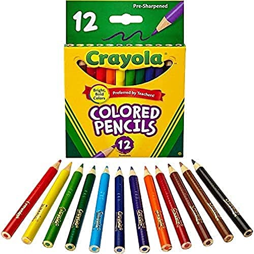 Crayola 03.4112 - 12 Buntstifte, Kurz von CRAYOLA
