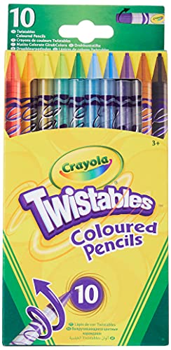 Crayola 5036345 - Buntstifte, Twistables, 10 Stück von CRAYOLA