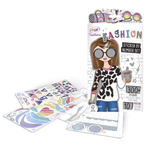Crayola Creations, Album Mode mit Zahlen Kreieren, Kreative Beschäftigung und Geschenk für Kinder, ab 8 Jahren, Mehrfarbig, 26285 von CRAYOLA