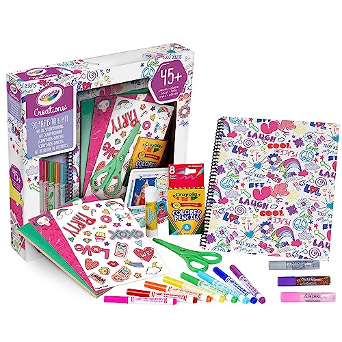 CRAYOLA Creations - Set Kreiere dein Scrapbook-Album, kreative Beschäftigung und Geschenk für Mädchen, ab 8 Jahren CRAYOLA Creations - Set Kreiere dein Scrapbook-Album, kreative Beschäftigung und Geschenk für Mädchen, ab 8 Jahren von CRAYOLA
