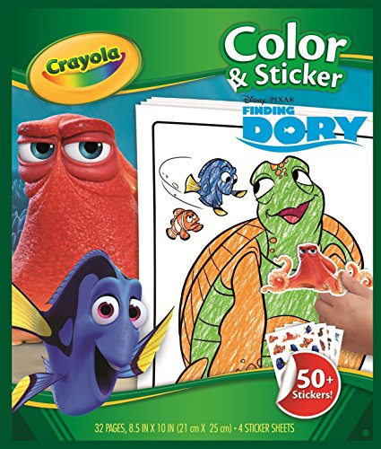 Crayola - Findet Dorie - Color & Stickerbook von CRAYOLA