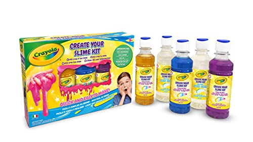 Crayola - Kreiere Dein Slime Set, zur Herstellung von farbigem Slime, Kreative Beschäftigung und Geschenk für Kinder, ab 5 Jahren, 25-2160 Crayola - Kreiere Dein Slime Set, zur Herstellung von farbigem Slime, Kreative Beschäftigung und Geschenk für Kinder, ab 5 Jahren, 25-2160 von CRAYOLA