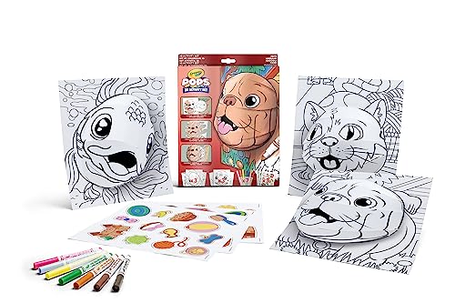 CRAYOLA POPS - 3D-Aktivitätsset, zum Ausmalen und Erstellen von 3D-Bildern, kreative Beschäftigung und Geschenk für Kinder, Thema Tierbabys, ab 6 Jahren, 04-2804 CRAYOLA POPS - 3D-Aktivitätsset, zum Ausmalen und Erstellen von 3D-Bildern, kreative Beschäftigung und Geschenk für Kinder, Thema Tierbabys, ab 6 Jahren, 04-2804 von CRAYOLA
