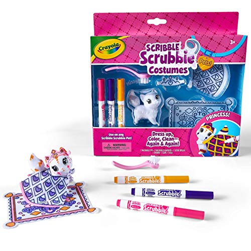 Crayola Scribble Scrubbie Pets Princess Playset, Kids Toys, Gift for Girls & Boys von CRAYOLA