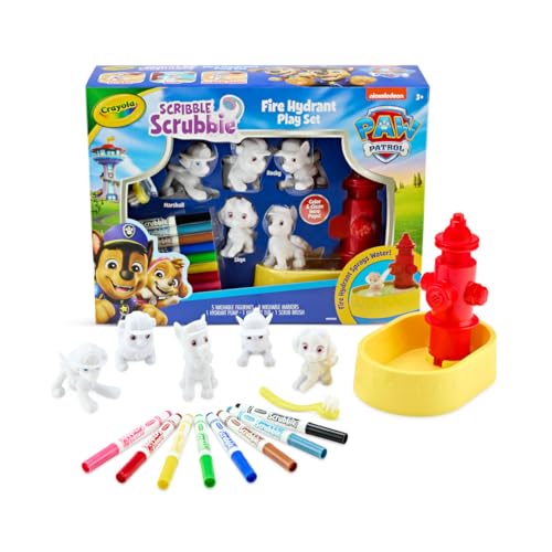 Crayola Scribble Scrubbies PAW Patrol Spielset, PAW Patrol Figuren, Paw Patrol Spielzeug für Jungen & Mädchen, Geschenk für Kinder ab 3 Jahren Crayola Scribble Scrubbies PAW Patrol Spielset, PAW Patrol Figuren, Paw Patrol Spielzeug für Jungen & Mädchen, Geschenk für Kinder ab 3 Jahren von CRAYOLA
