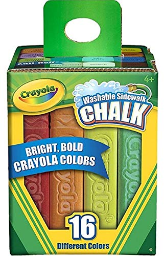 Crayola Washable Sidewalk Chalk 16 Ct. (Pack of 3) von CRAYOLA